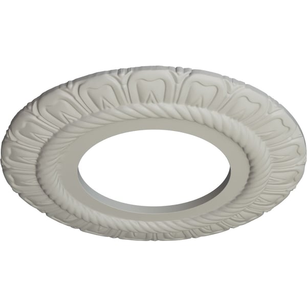 Claremont Ceiling Medallion (Fits Canopies Up To 5 5/8), 9OD X 4 1/2ID X 1/2P